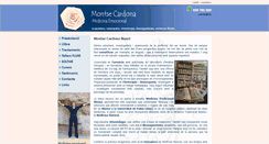 Desktop Screenshot of montsecardona.com